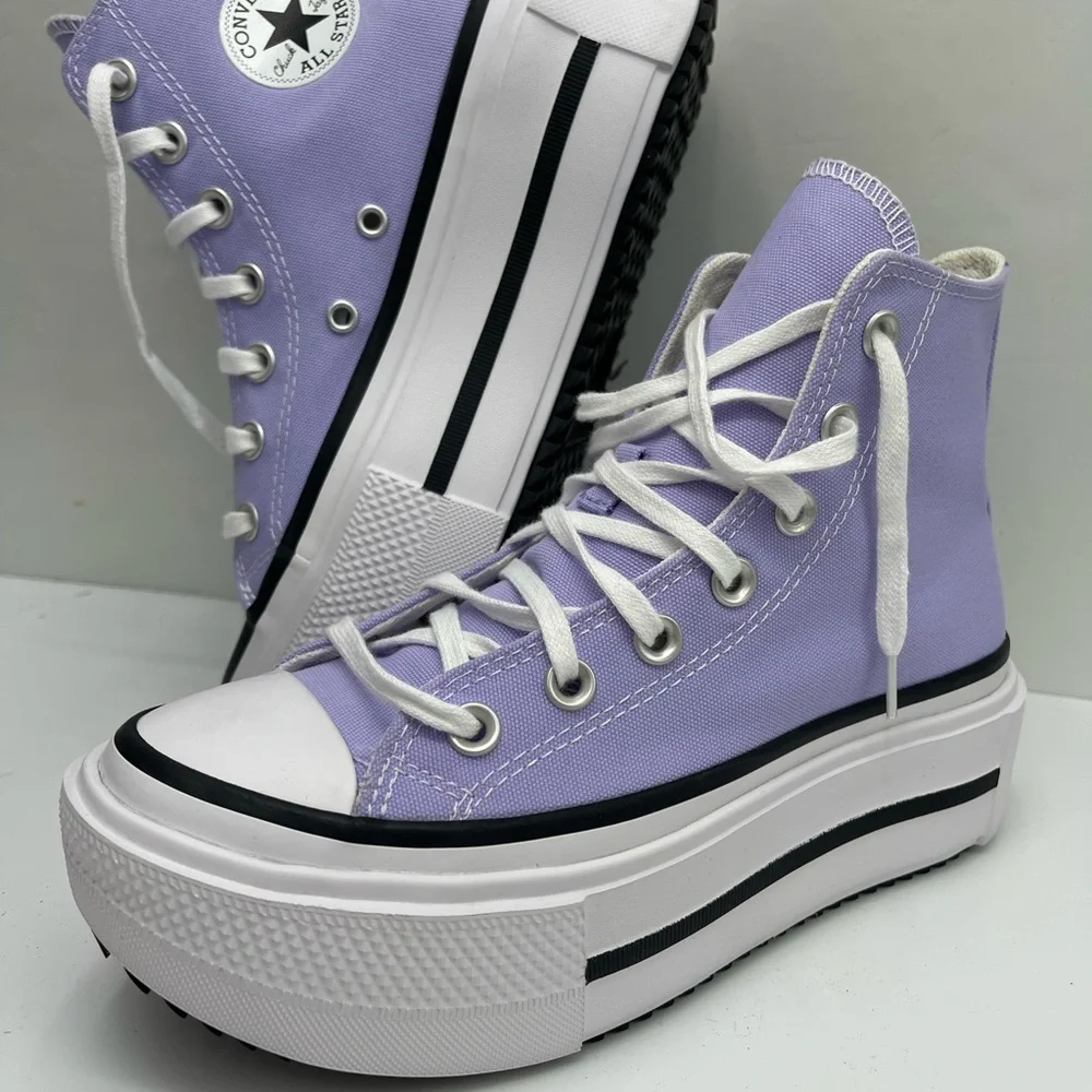 Converse WMNS Platform Sneakers High-Tops
CTAS LIFT DOUBLE STACK HI VIOLET HEAT/ - Picture 15 of 16
